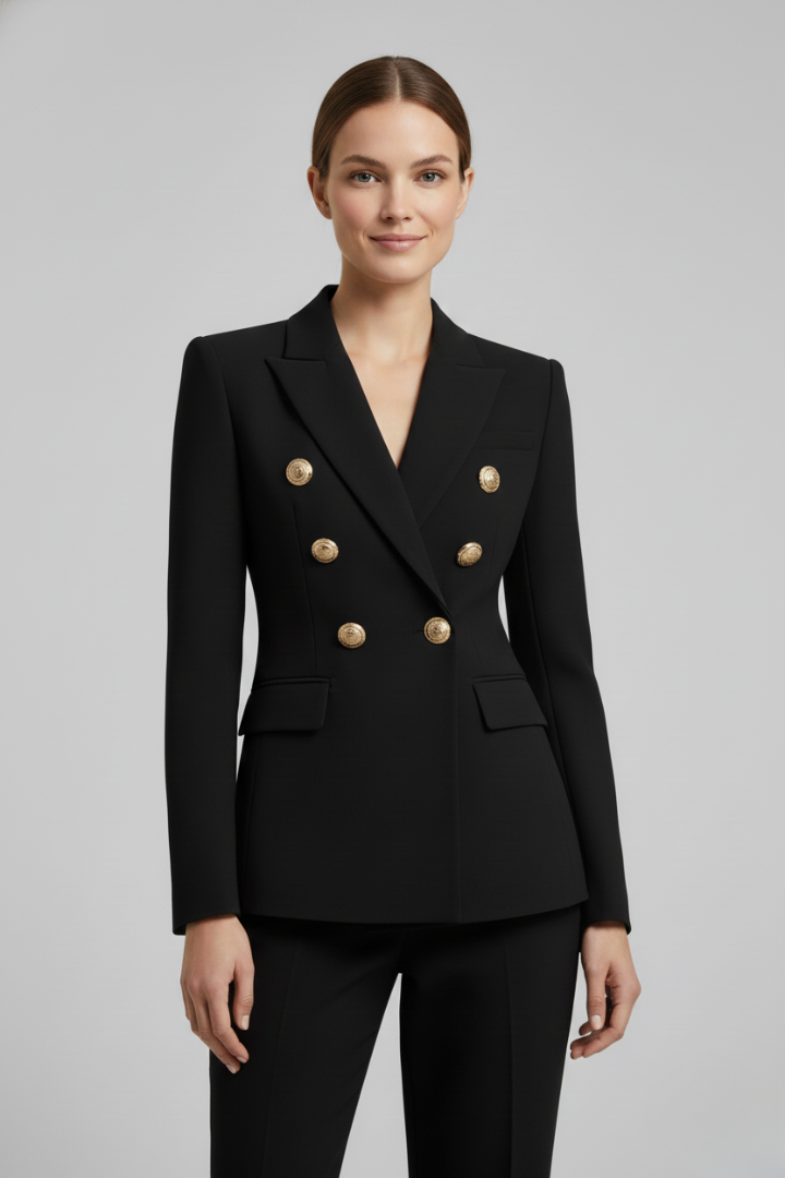 Zoe | Blazer mit Goldknöpfen