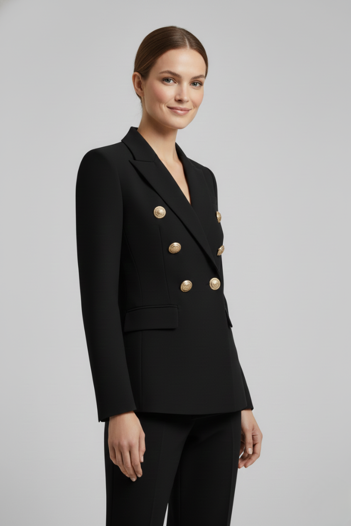 Zoe | Blazer mit Goldknöpfen