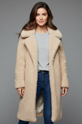 Camila | Texturierter Langmantel