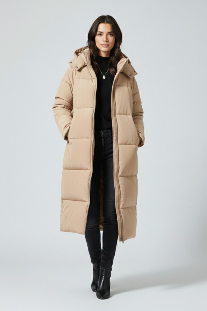 Savannah | Lange Daunenjacke