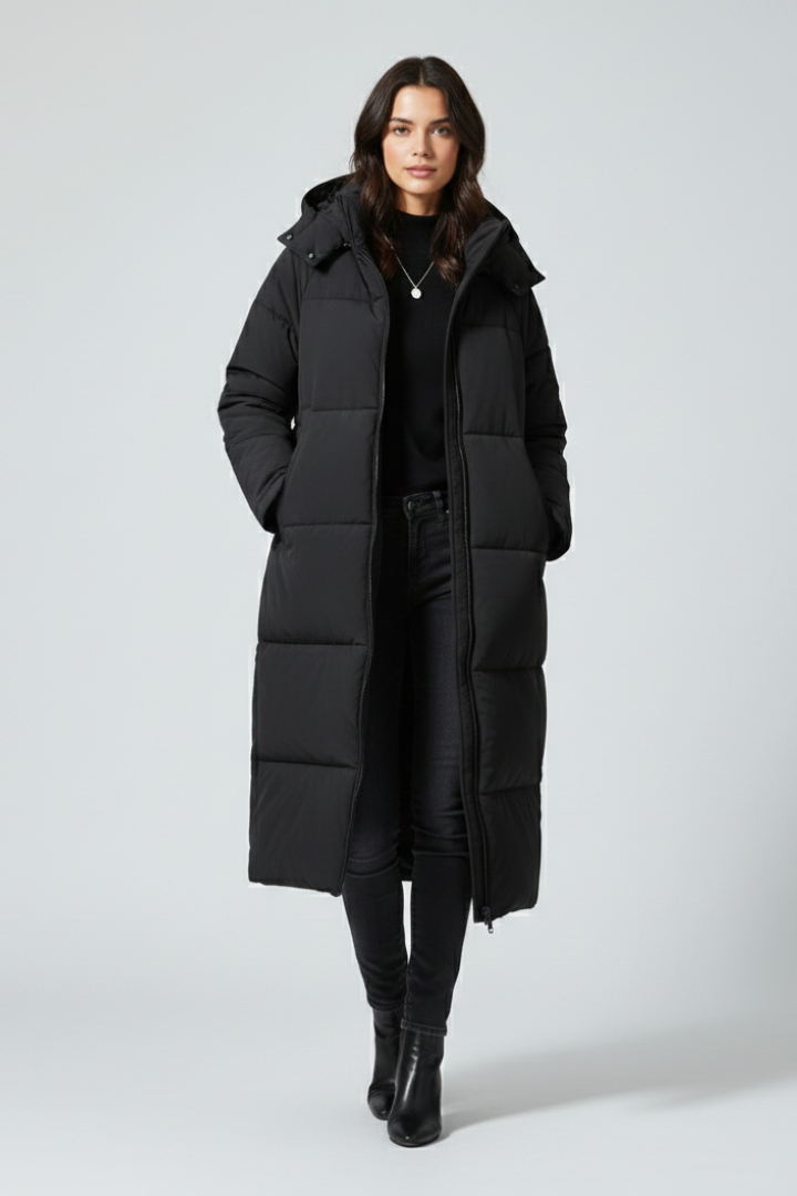 Savannah | Lange Daunenjacke