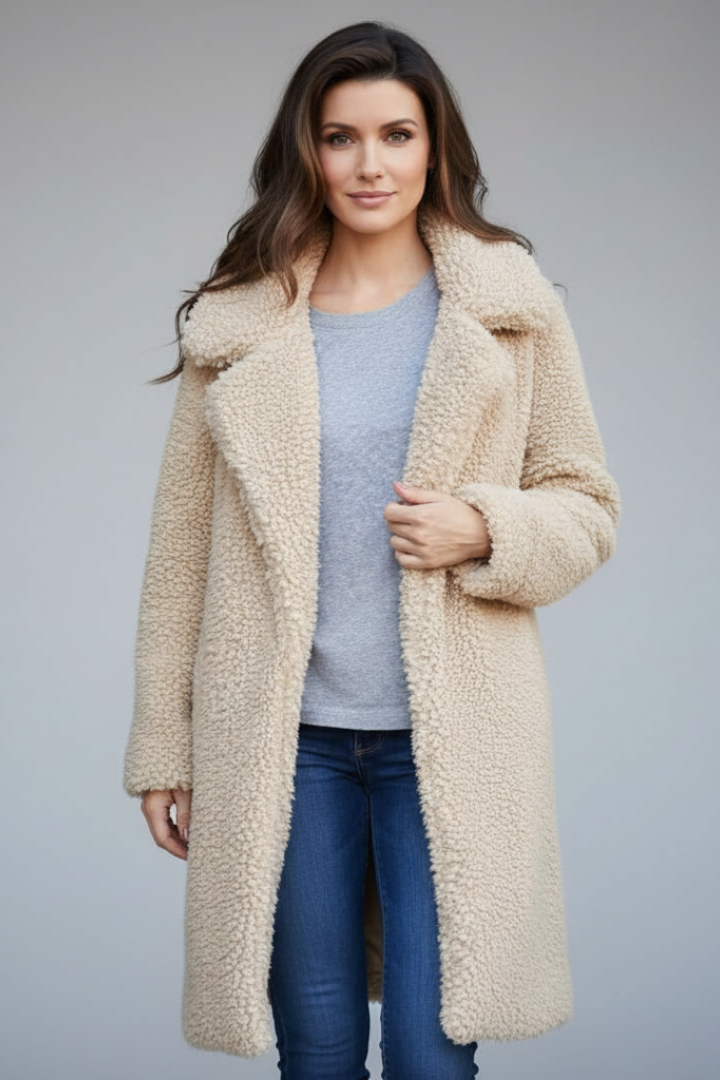Abigail | Lange Teddyjacke