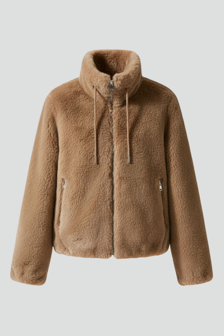 Scarlett | Teddyjacke mit Zip