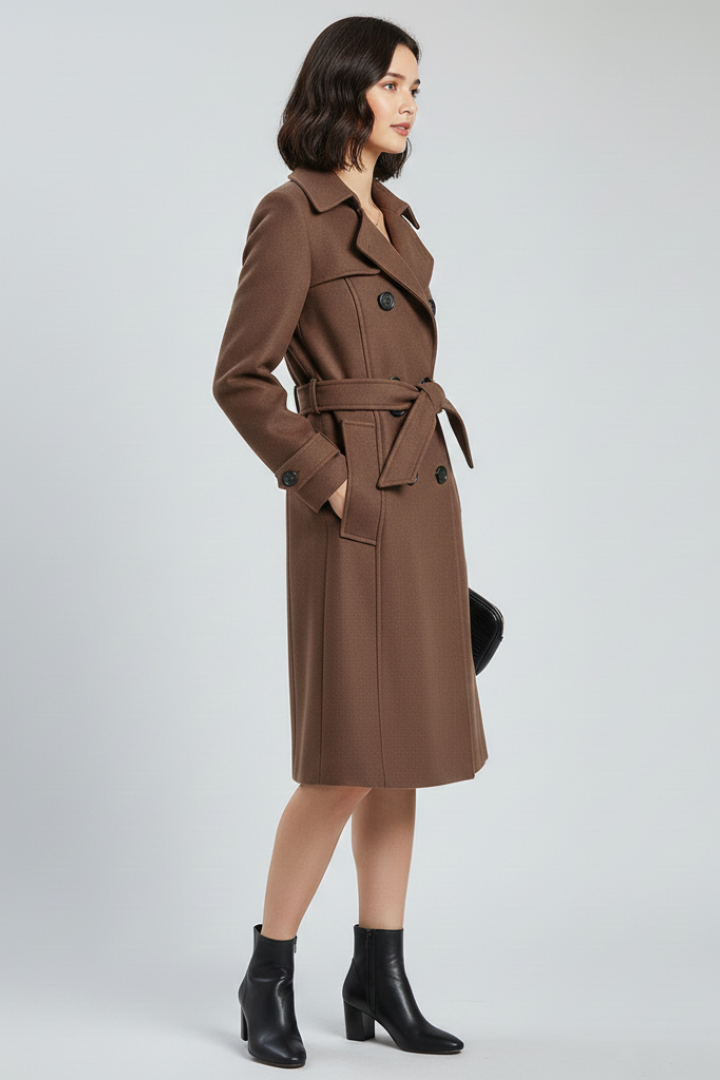 Isabella | Figurbetonter Trenchcoat