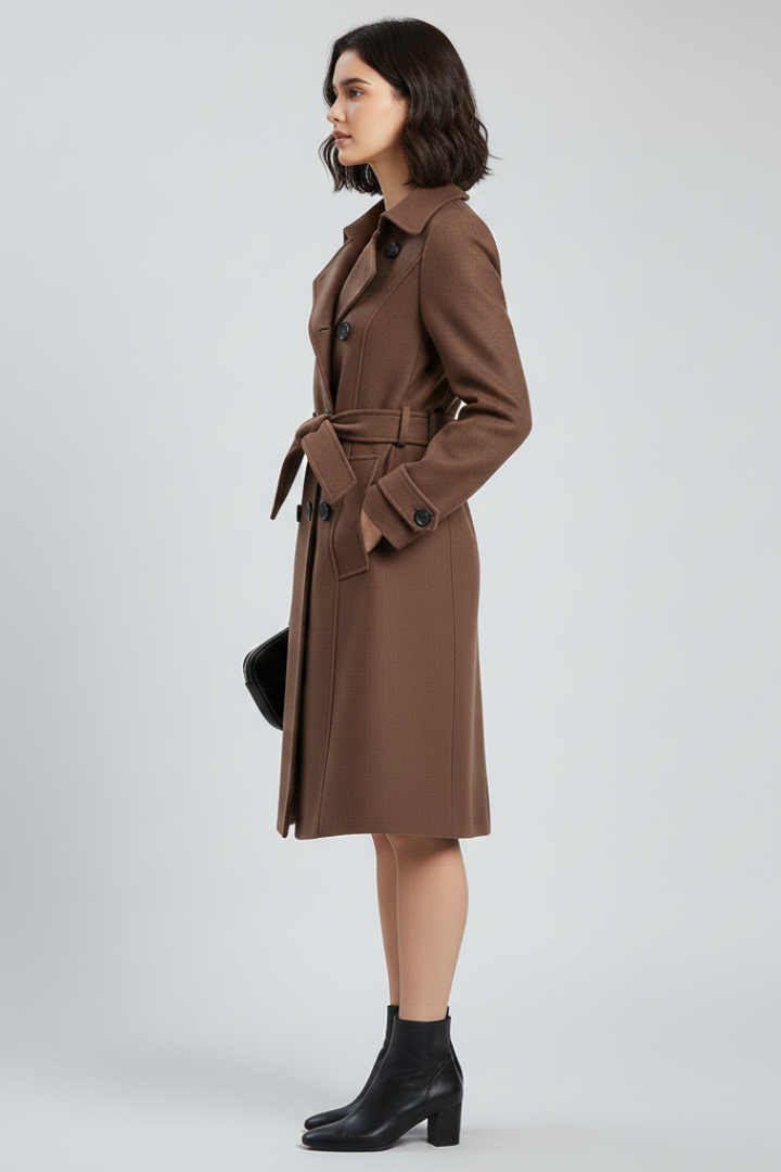 Isabella | Figurbetonter Trenchcoat