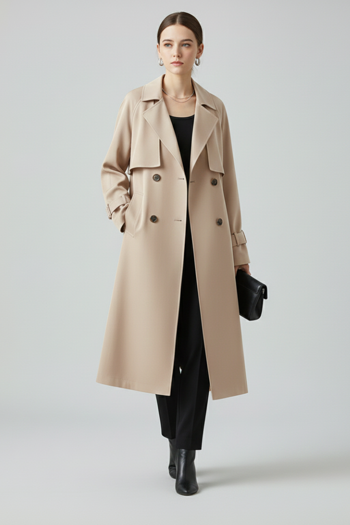Amelia | Trenchcoat Reverskragen