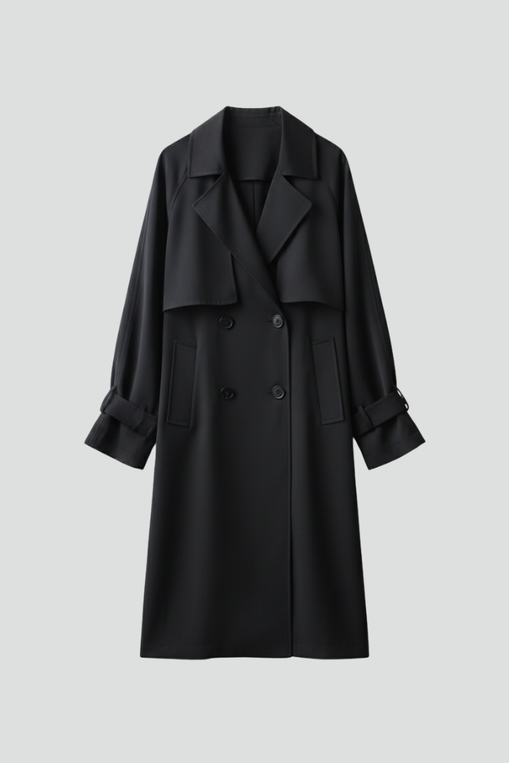 Amelia | Trenchcoat Reverskragen