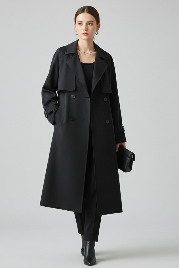 Amelia | Trenchcoat Reverskragen