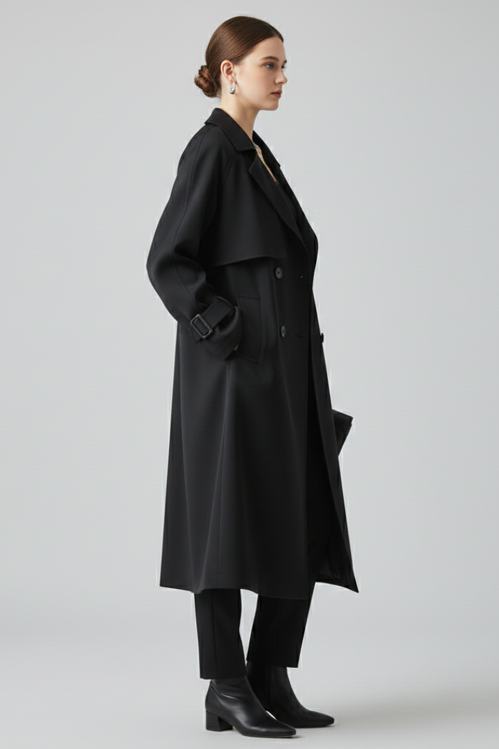 Amelia | Trenchcoat Reverskragen