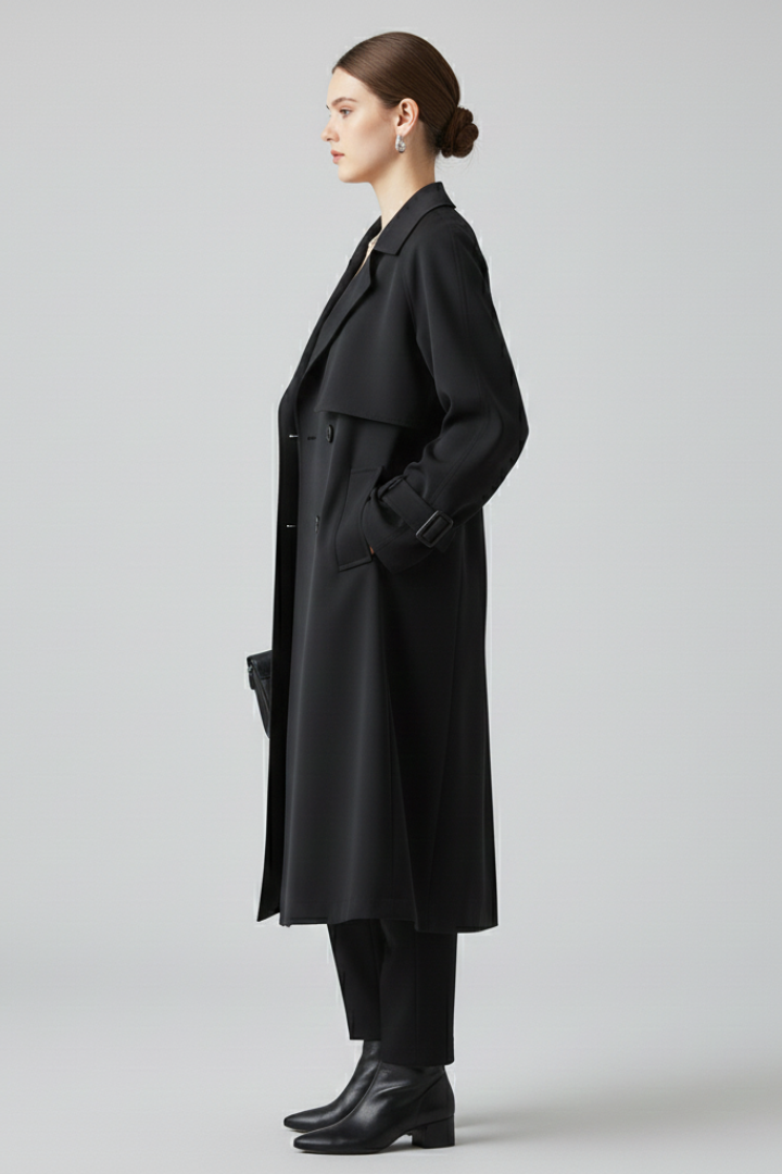 Amelia | Trenchcoat Reverskragen