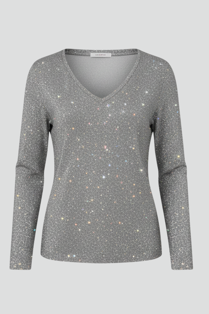 Aurora | Pailletten-Pullover