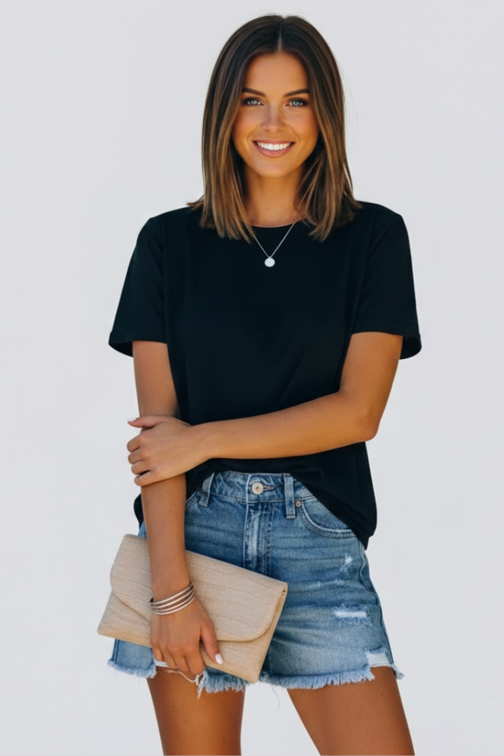 Zelora | Ripped Denim-Shorts