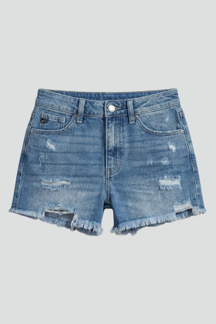 Zelora | Ripped Denim-Shorts