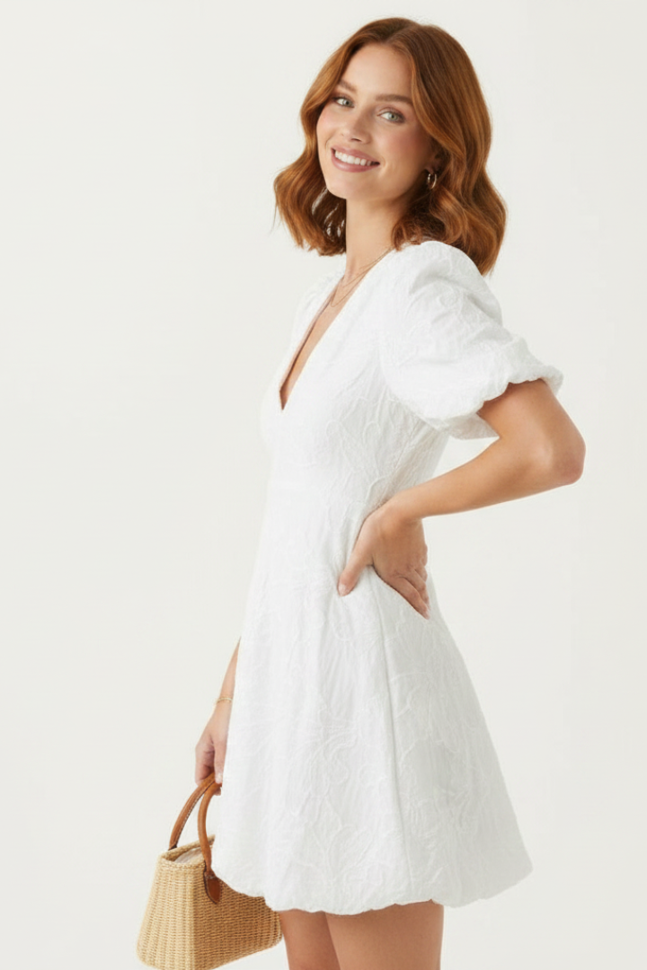 Zorana | Besticktes Mini-Kleid