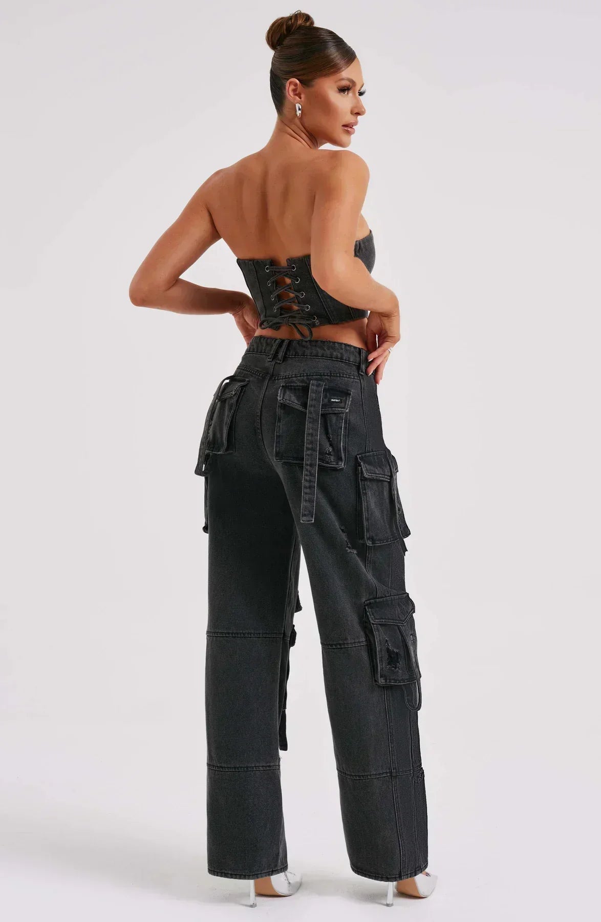 Feja | Zweiteiliges Denim-Set