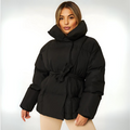 Amélie | Gepolsterte Pufferjacke mit hohem Kragen