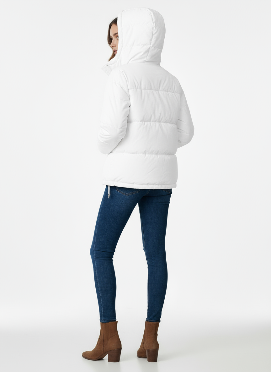 Luna | Kapuzen-Pufferjacke