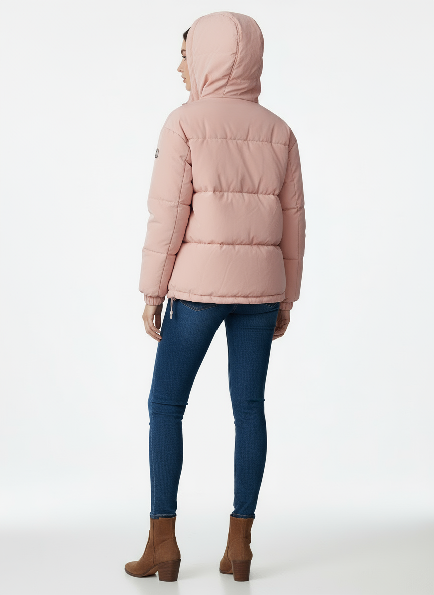 Luna | Kapuzen-Pufferjacke