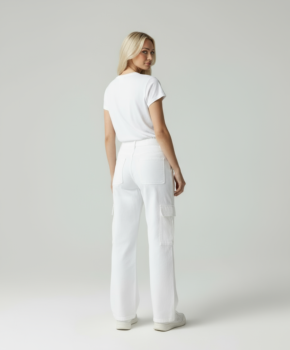 Mila | Cargo-Hose mit geradem Schnitt