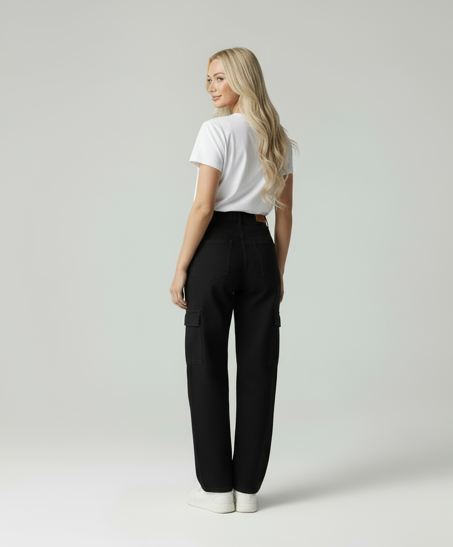 Mila | Cargo-Hose mit geradem Schnitt